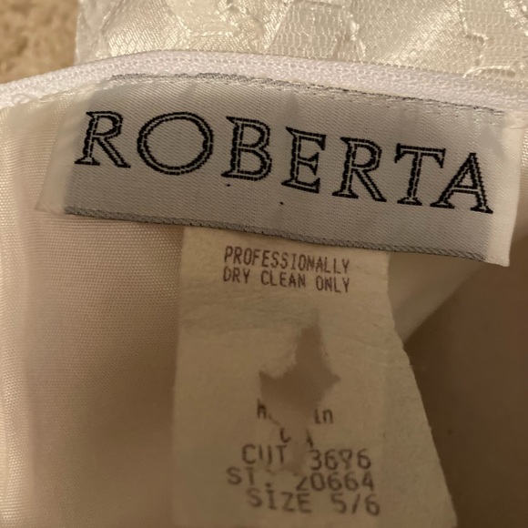 Roberta Bridal Vintage 90’s Lace Prom/Cocktail Dress - Picture 5 of 8